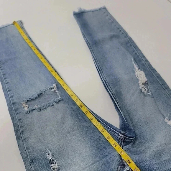Revice Straight Leg Distressed Jeans - Picture 5 of 13